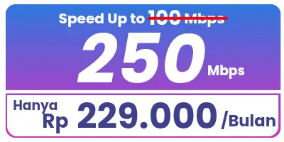 Paket Internet xlsatu 250Mbps