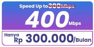 Paket internet xlsatu 400Mbps